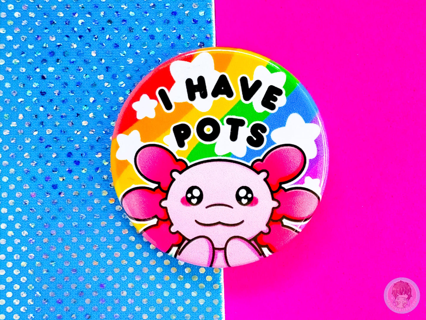 POTS Pin Button Badge