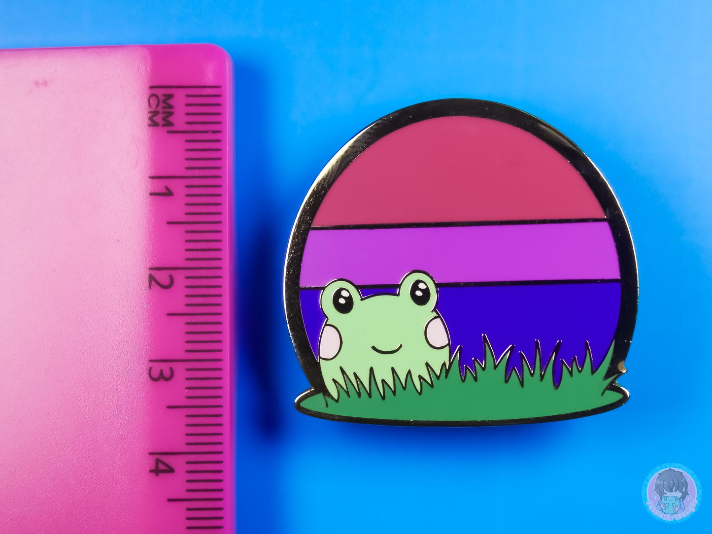 Bisexual Pride Frog