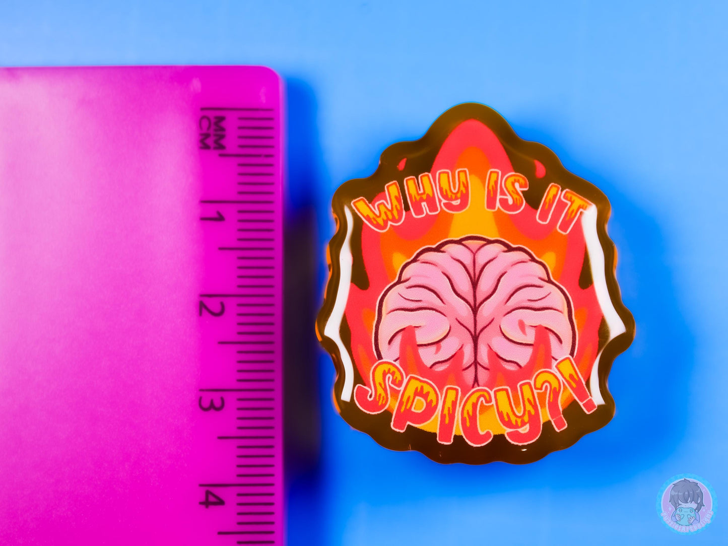 Neurospicy Acrylic Pin