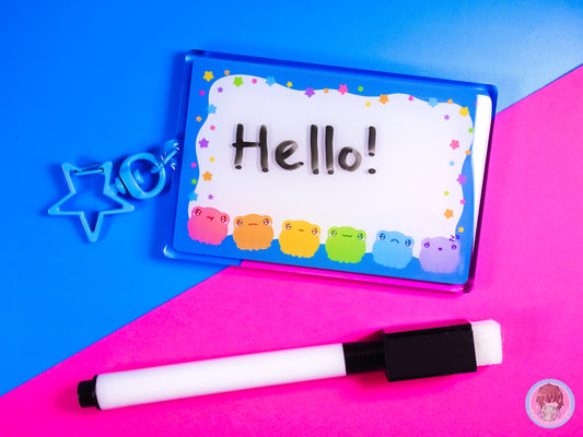 Frog Whiteboard Communication Keyring And Pen