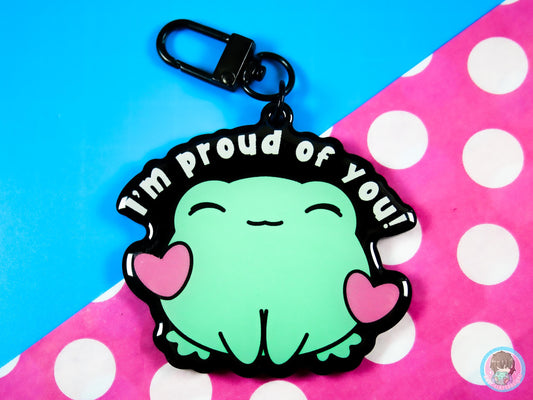 I Am Proud Of You Acrylic Keyring