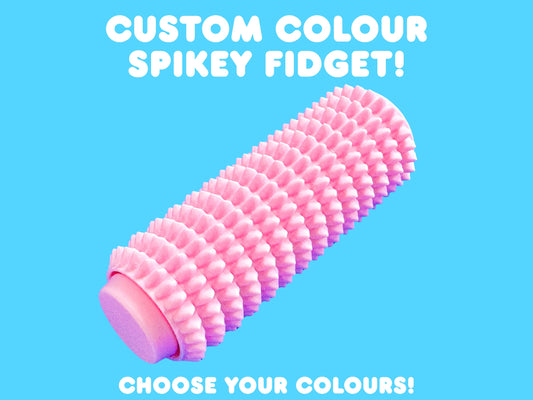Custom Spikey Harm Reducing Stim Clicky Fidget