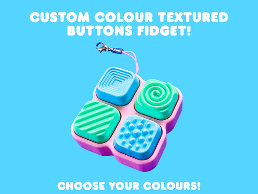 Custom Textured Buttons Fidget