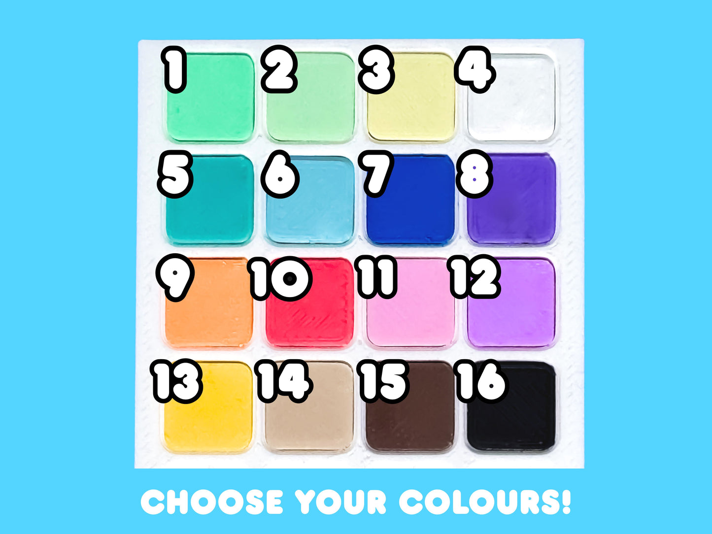 Custom Textured Buttons Fidget