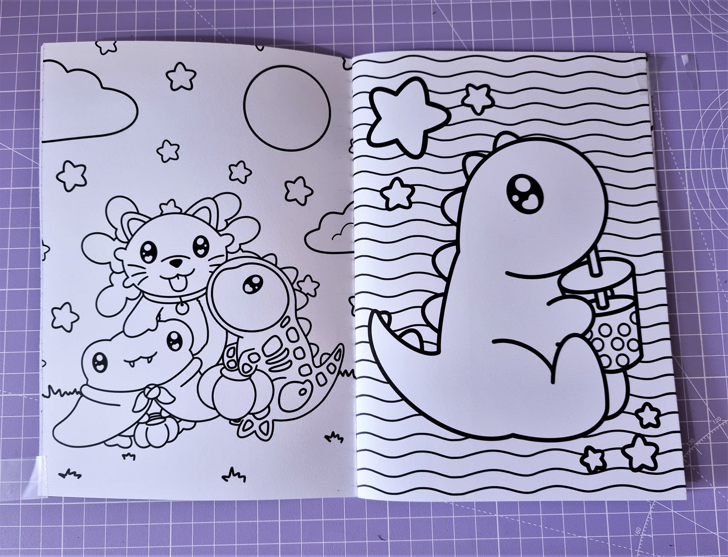 Fuzzy Friends Colouring Book