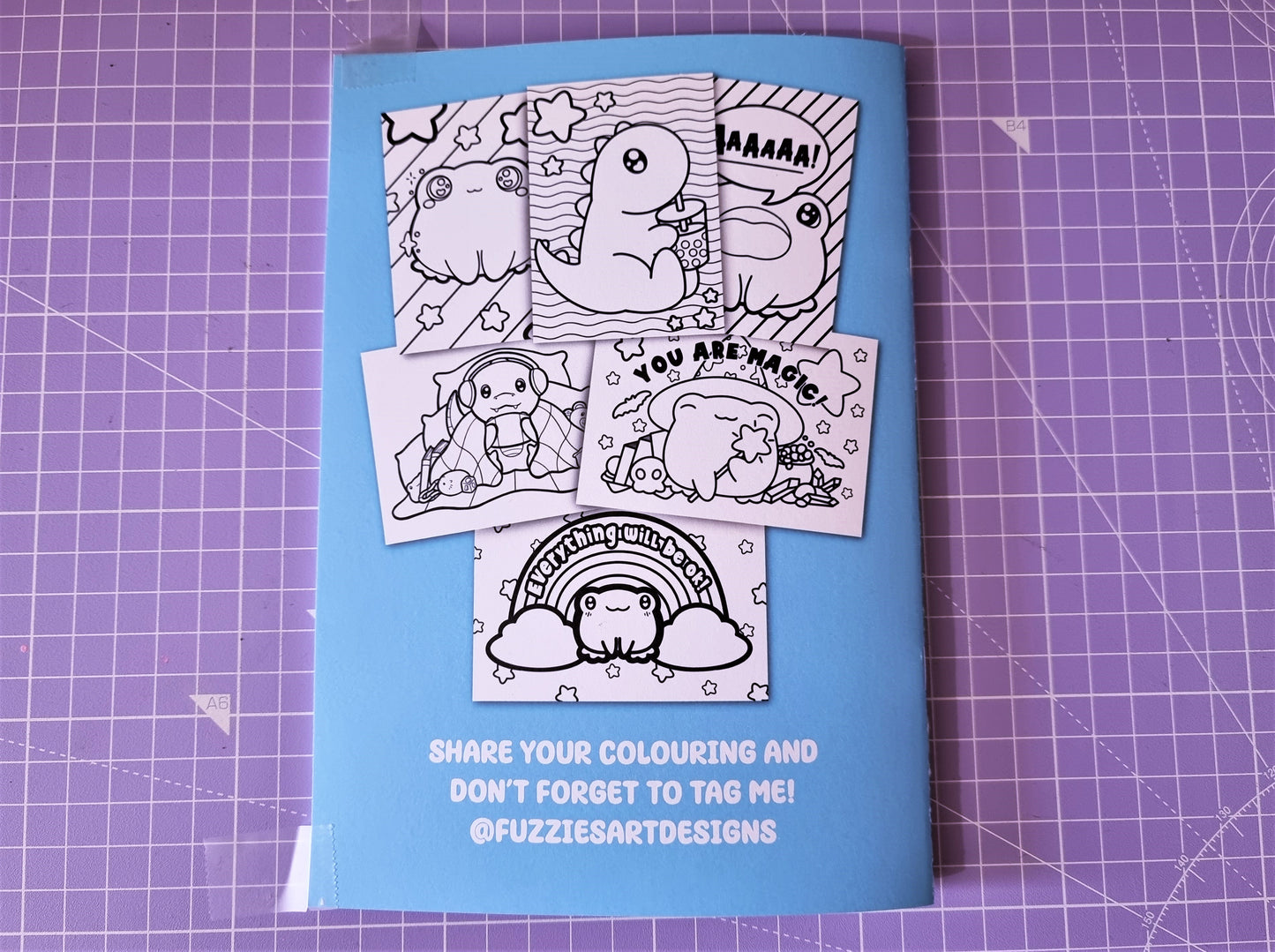 Fuzzy Friends Colouring Book