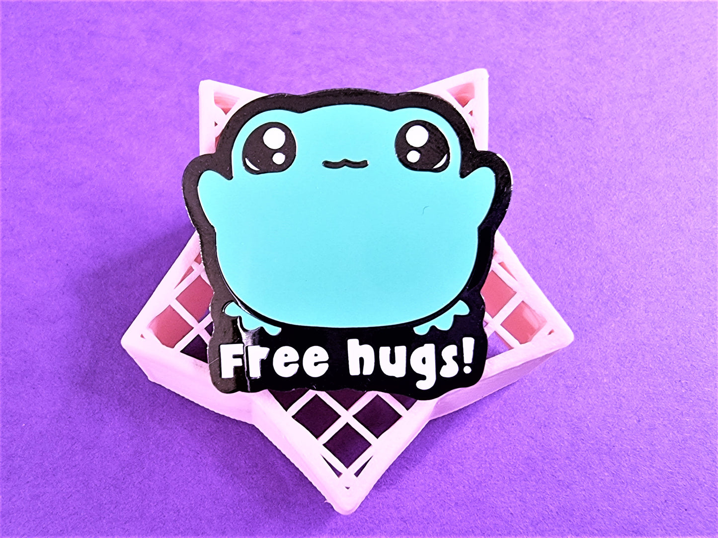 Free Hugs Enamel Pin