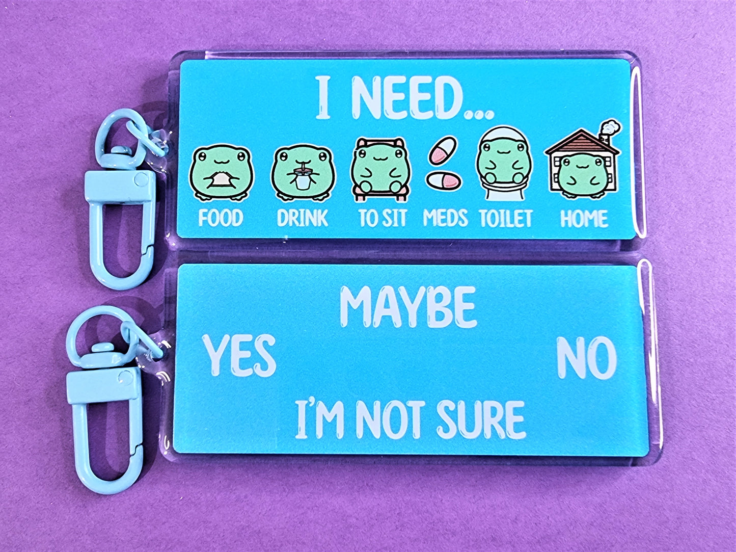 My Needs Communication Keyring