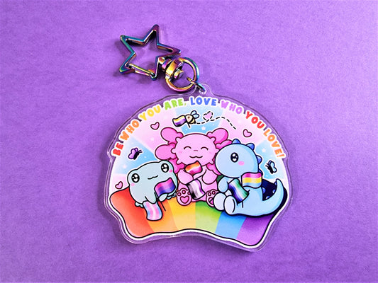 Pride Friends Keyring