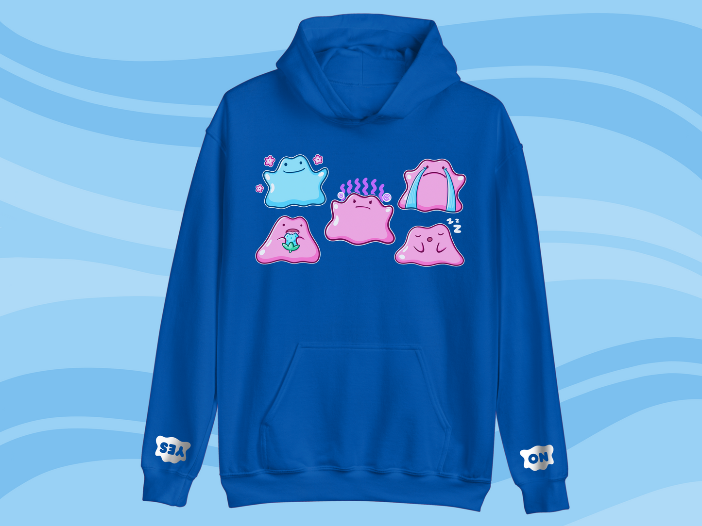 Transforming Blob Communication Hoodie - Adult