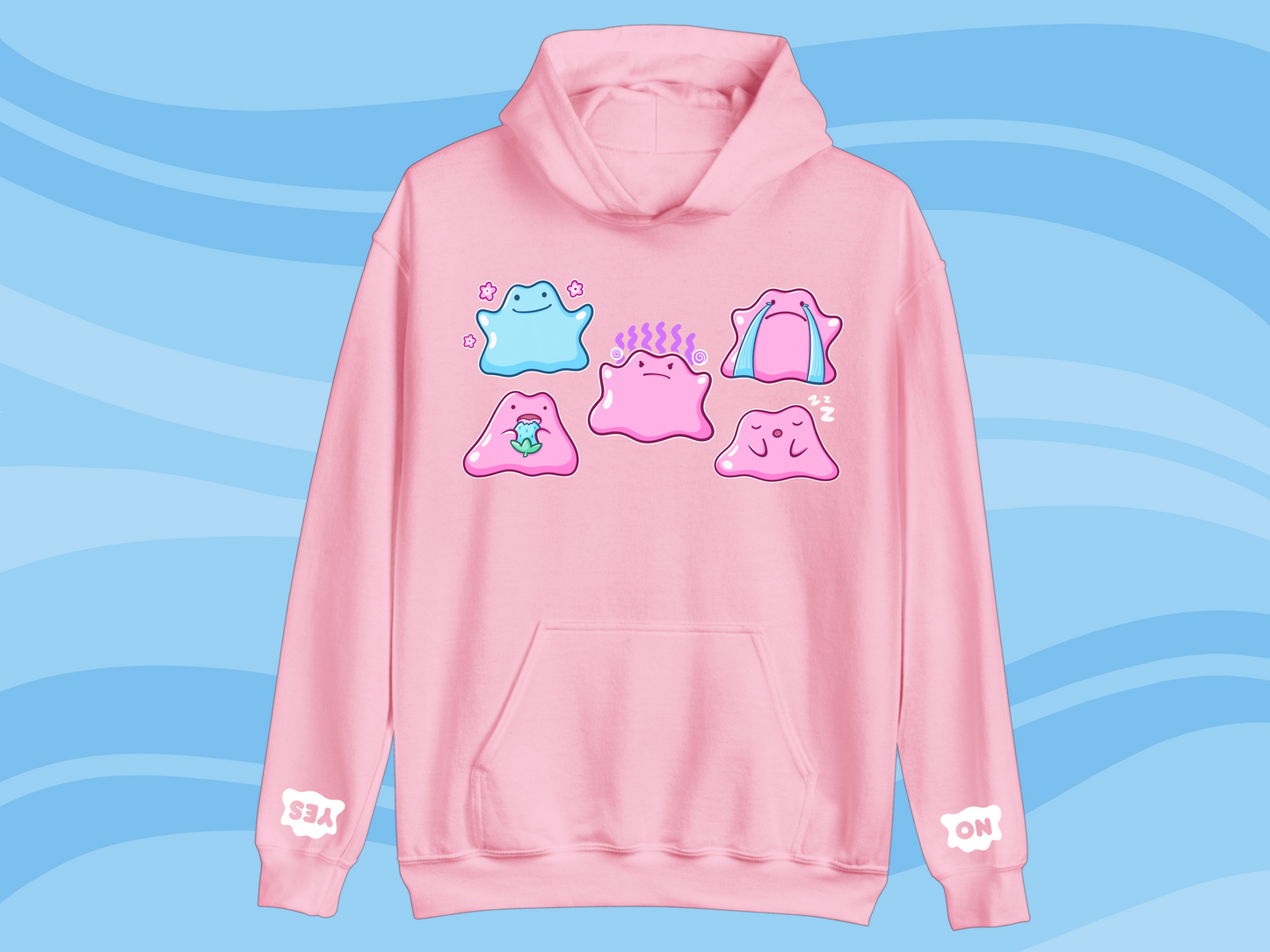 Transforming Blob Communication Hoodie - Adult
