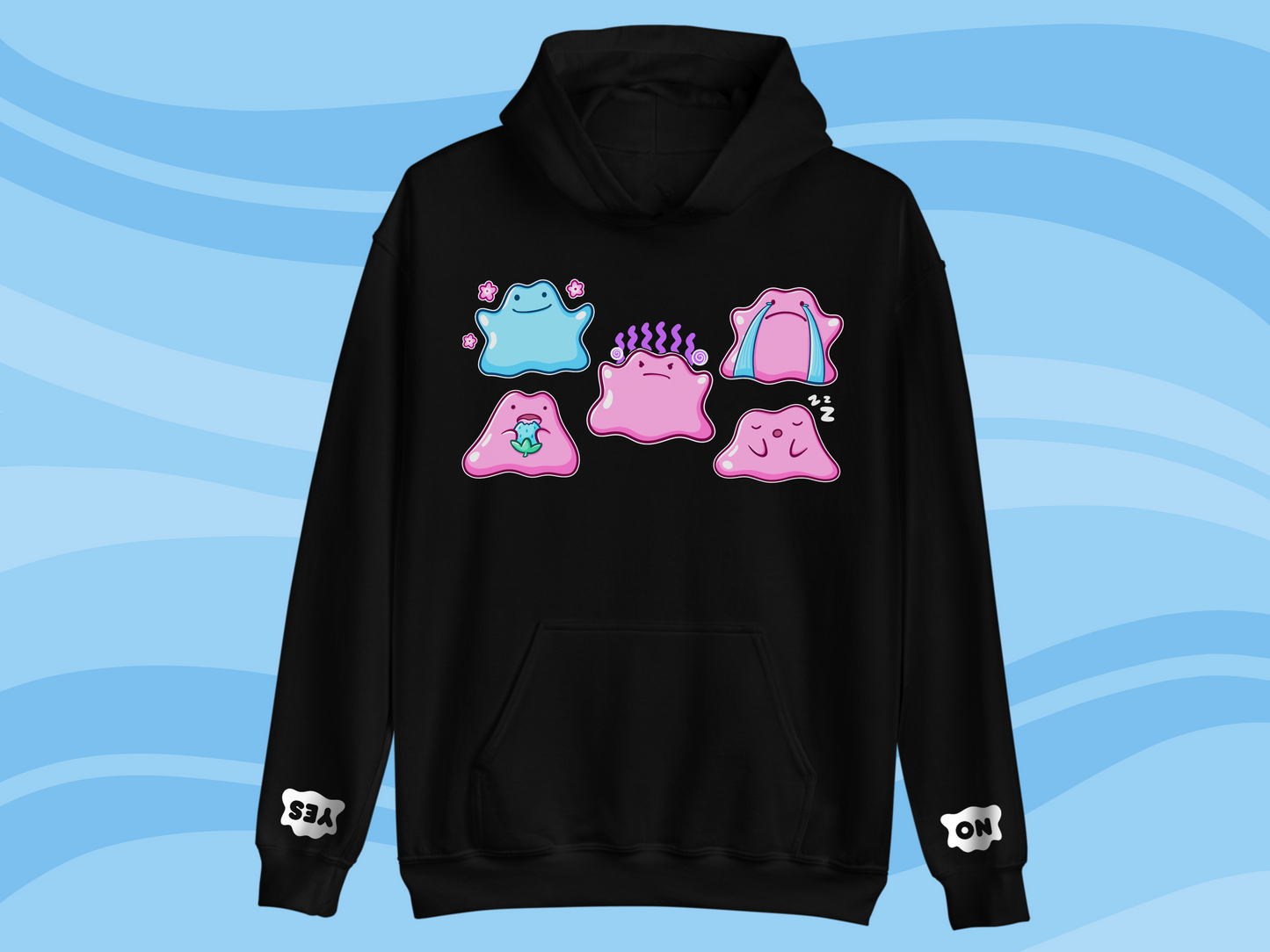 Transforming Blob Communication Hoodie - Adult