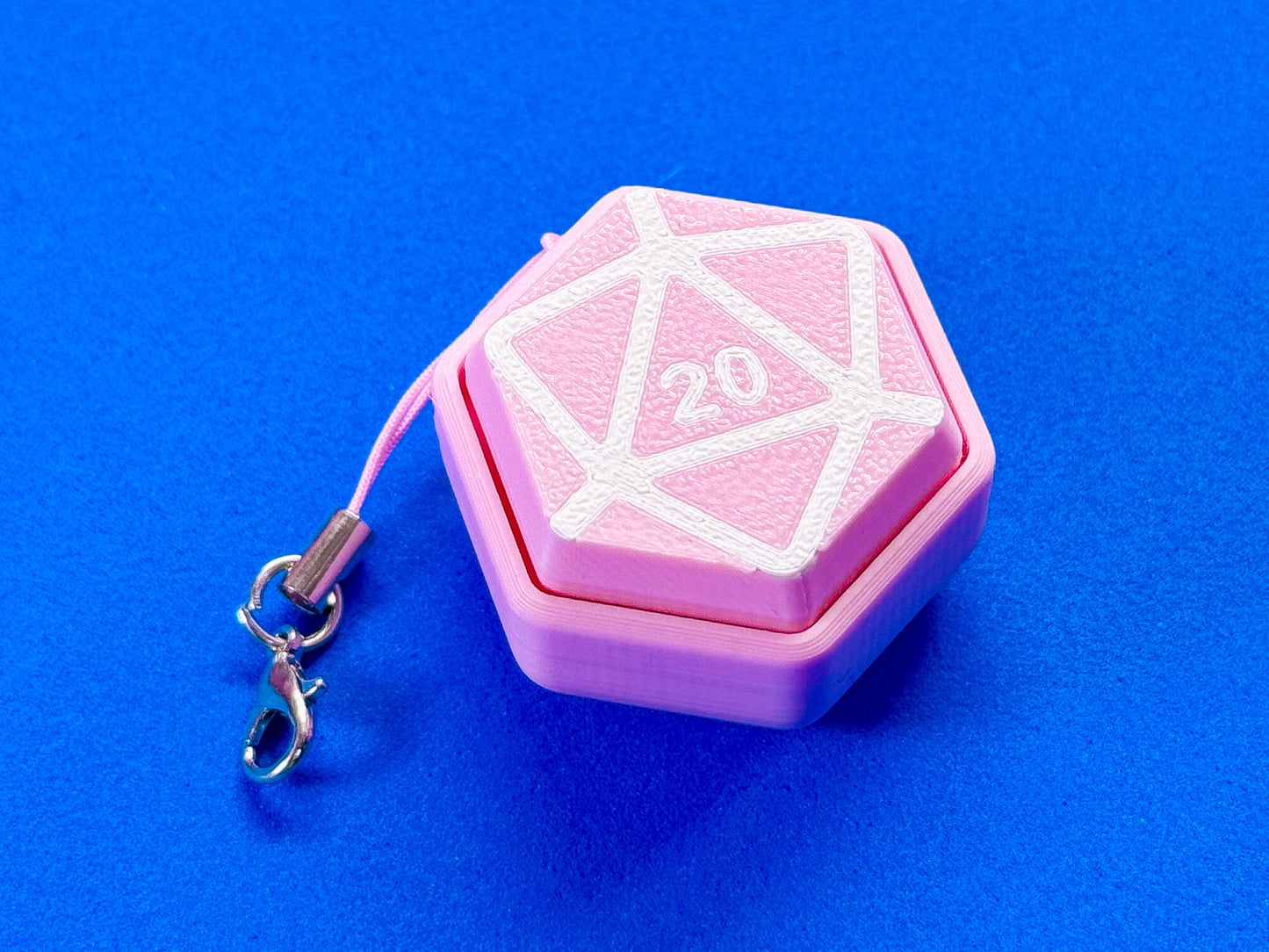D20 Dice Button Fidget Clicker