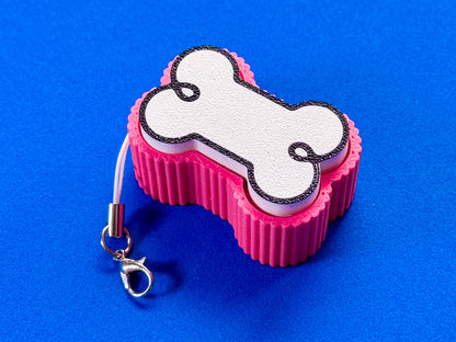 Mini Dog Bone Button Fidget