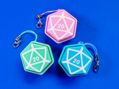 D20 Dice Button Fidget Clicker