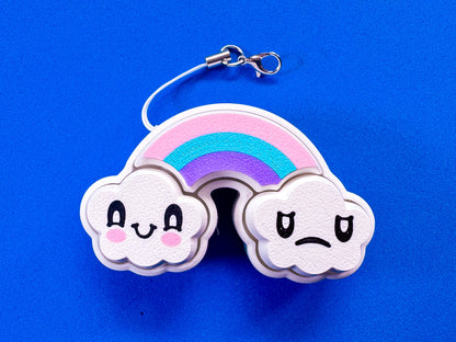 Clouds And Rainbow Multiple Button Fidget