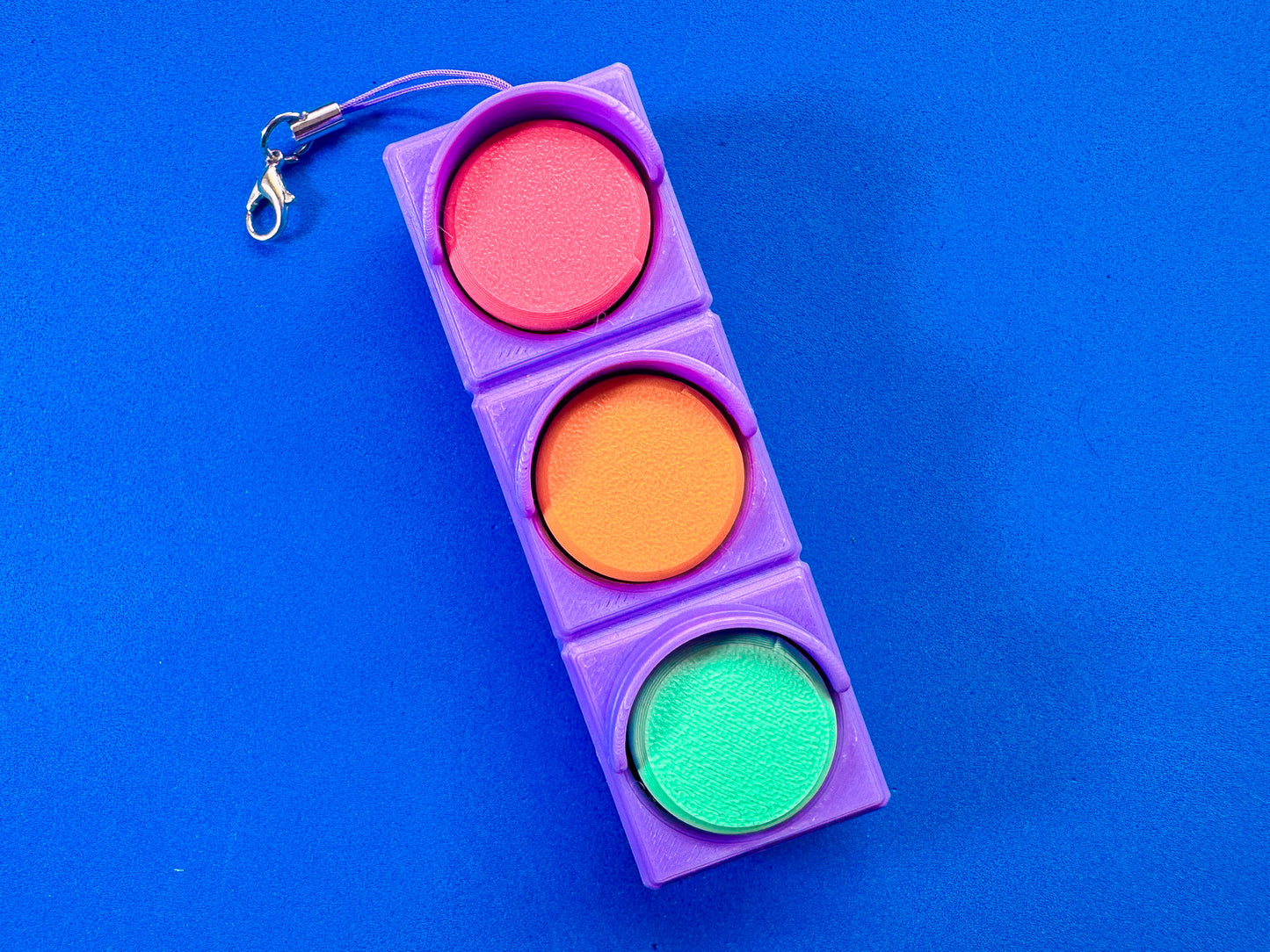 Traffic Light Multiple Button Fidgets