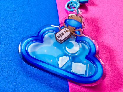 Rest Potion Acrylic Shaker Keyring