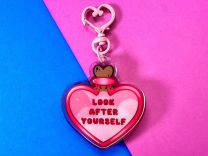 Health Potion Acrylic Shaker Keyring
