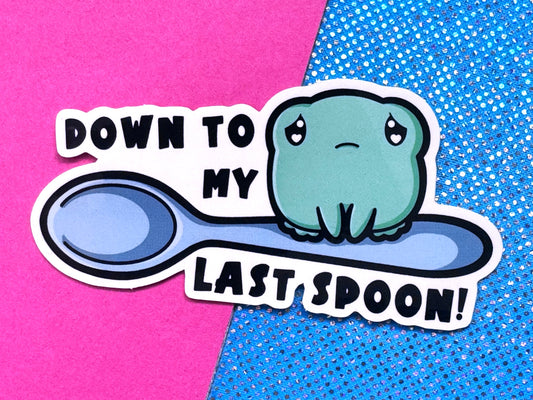 Last Spoon Frog Sticker