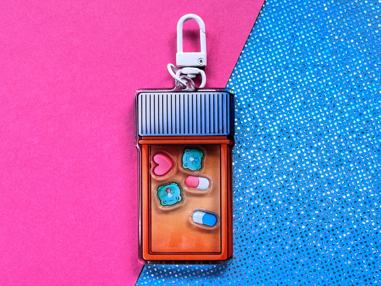 Take your Meds Shaker Keyring