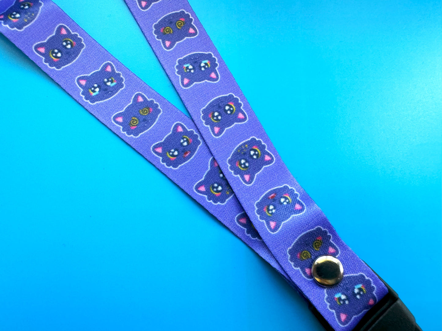 Cat Emotions Lanyard