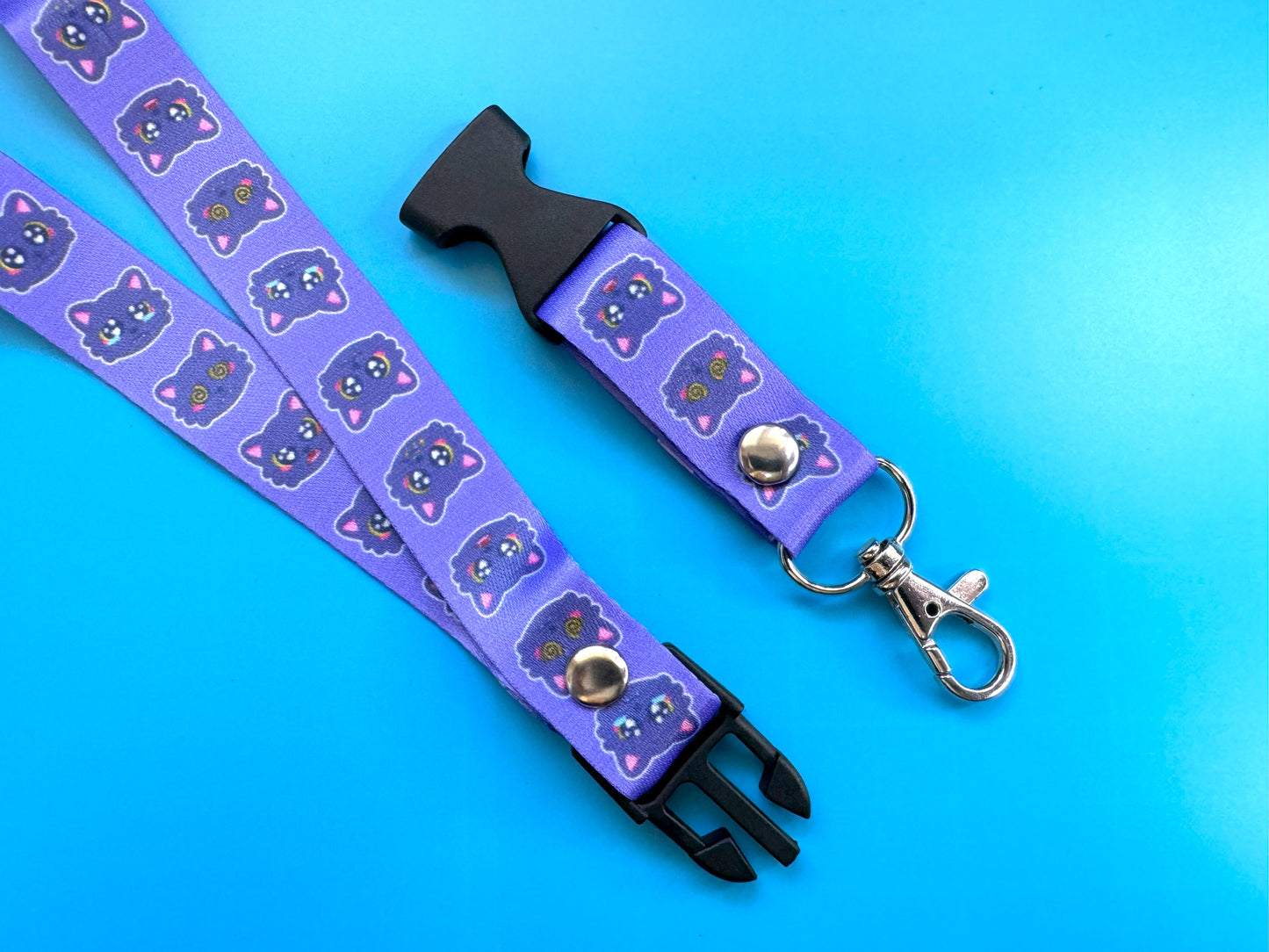 Cat Emotions Lanyard