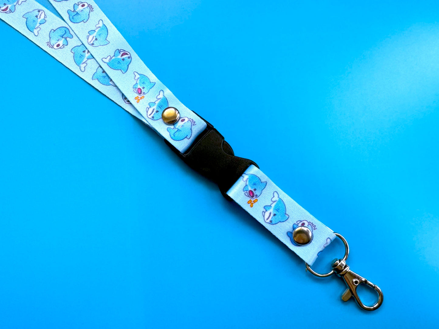 Shark Emotions Lanyard