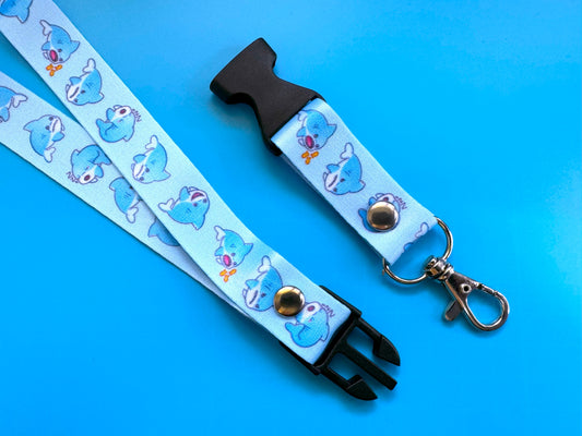 Shark Emotions Lanyard