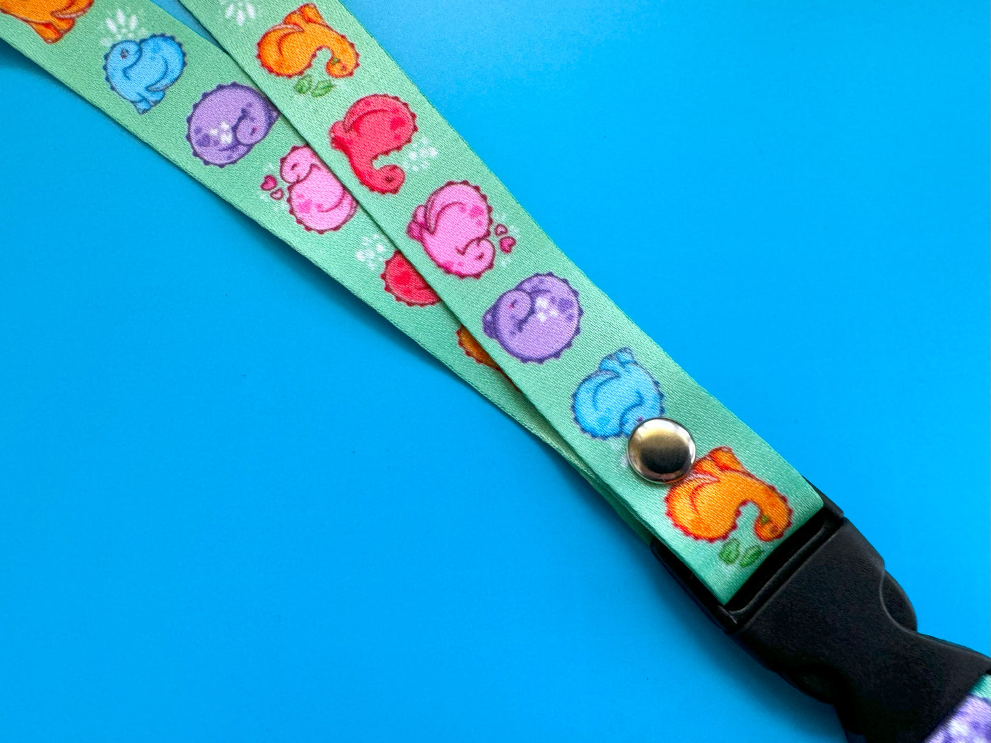 Dinosaur Emotions Lanyard