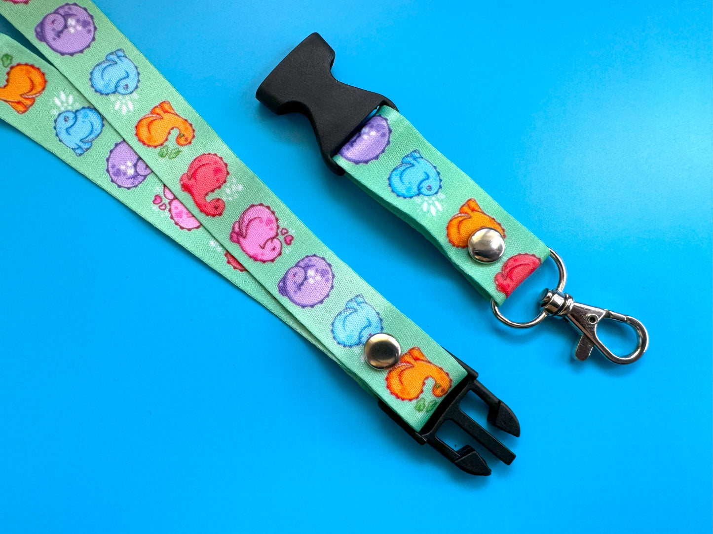 Dinosaur Emotions Lanyard