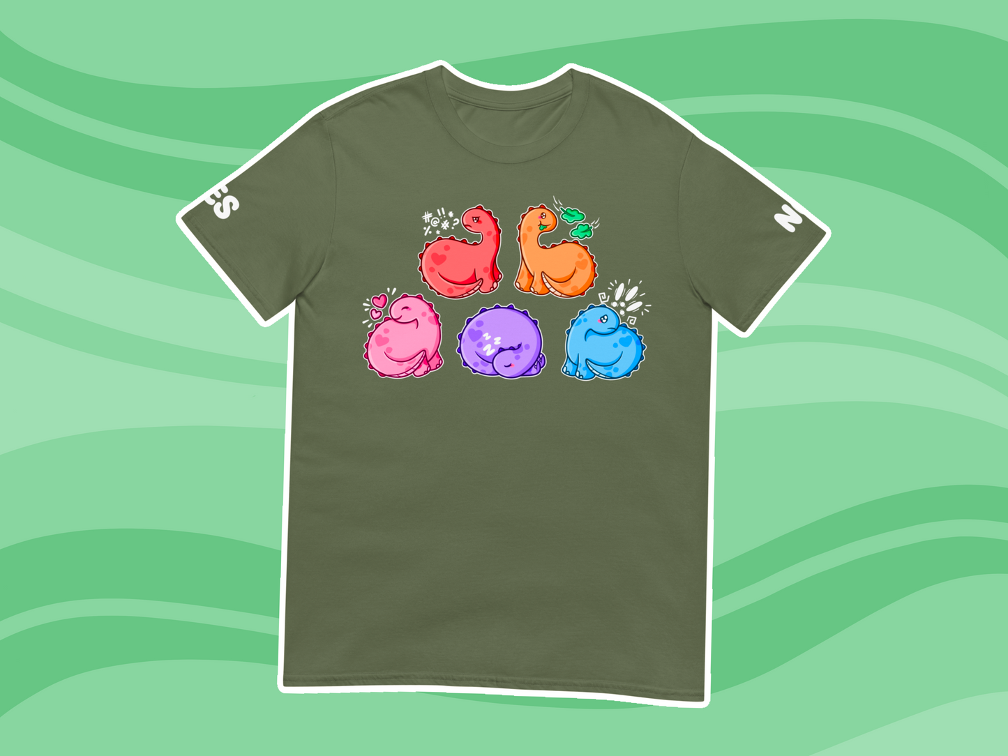 Dinosaur Communication T-Shirt - Adult