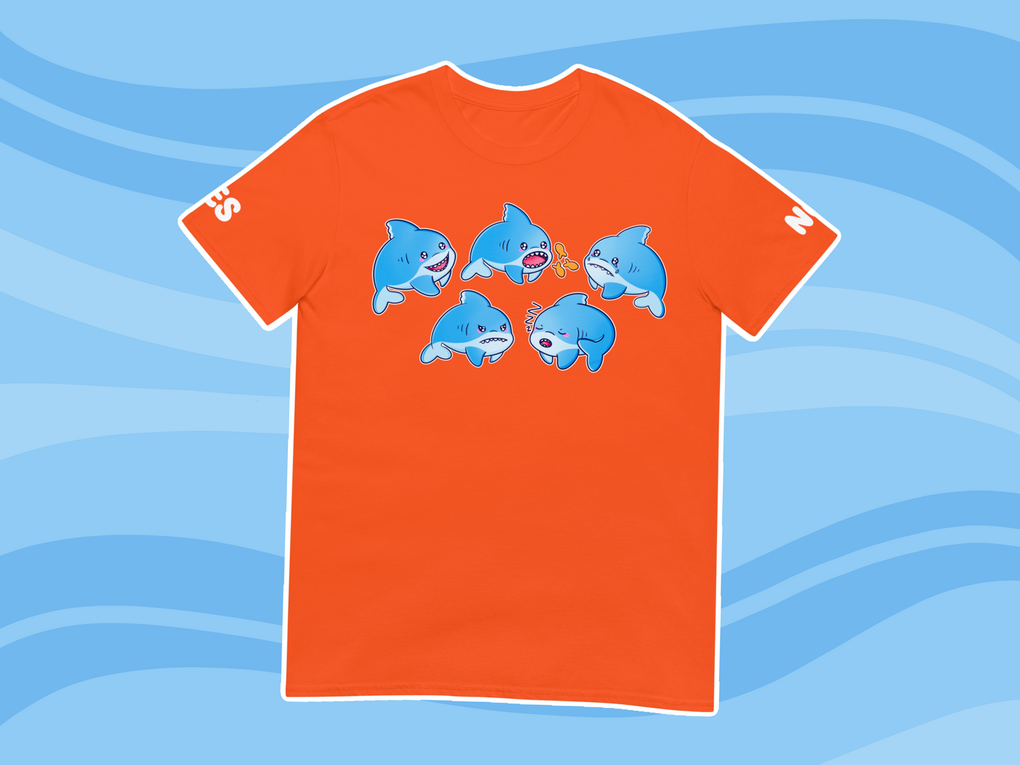 Shark Communication T-Shirt - Adult