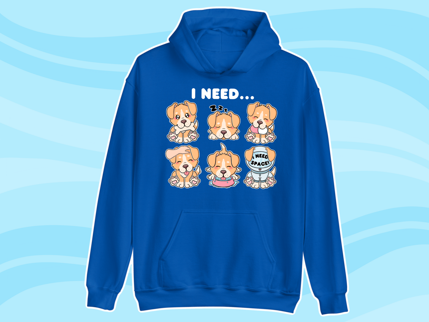 Puppy Needs Communication Hoodie - Children's
