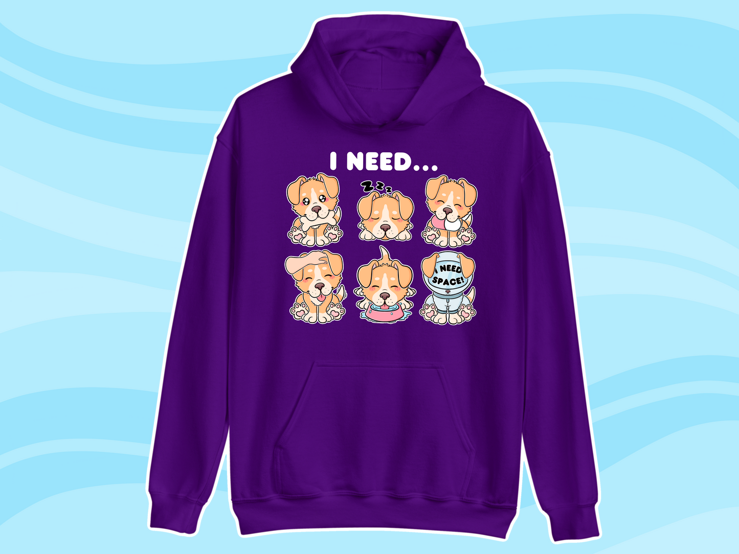 Puppy Needs Communication Hoodie - Children's