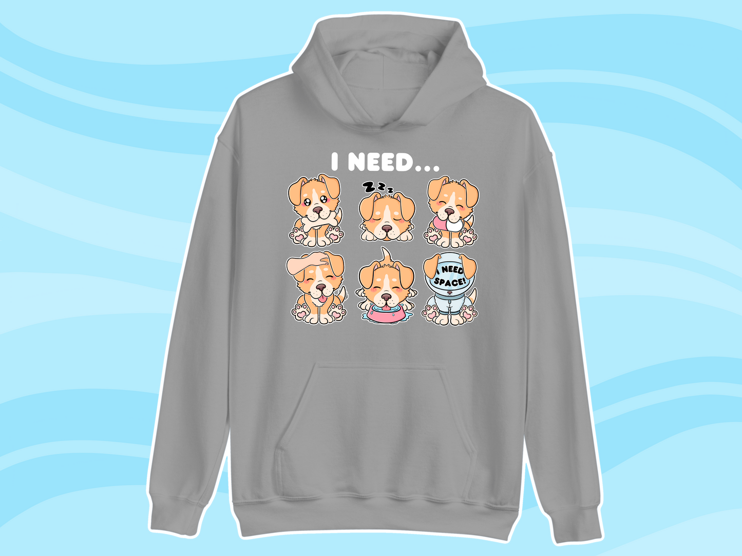 Puppy Needs Communication Hoodie - Children's