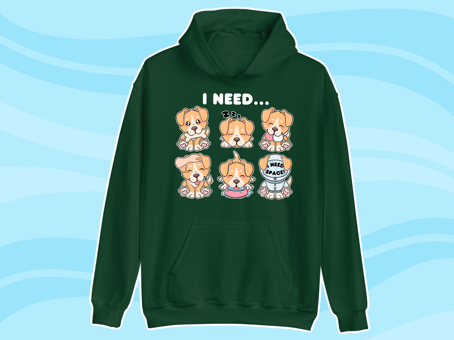 Puppy Needs Communication Hoodie - Children's