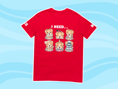 Puppy Needs Communication T-Shirt - Adult