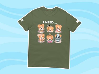 Puppy Needs Communication T-Shirt - Adult