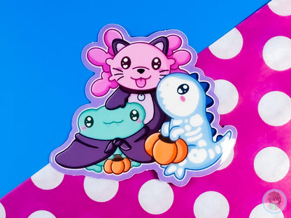 Cute Halloween Friends Sticker