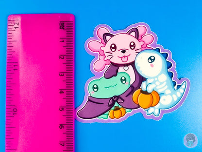 Cute Halloween Friends Sticker