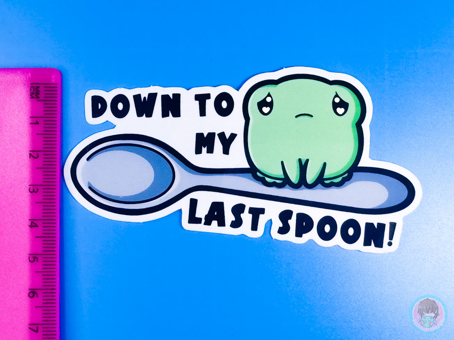 Last Spoon Frog Sticker