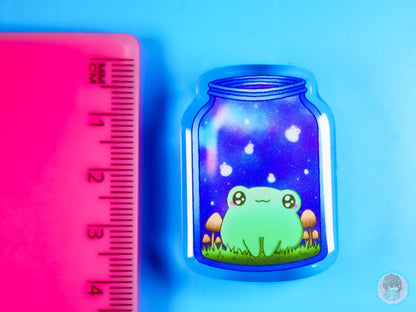 Frog in A Jar Pin