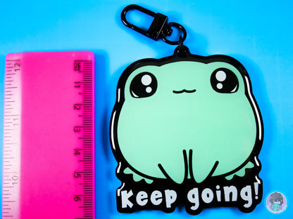 Keep Going Acrylic Keyring,