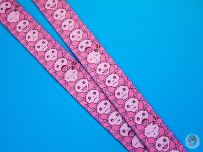 Axolotl Emotion Communication Lanyard