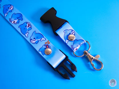 Shark Emotions Communication Lanyard