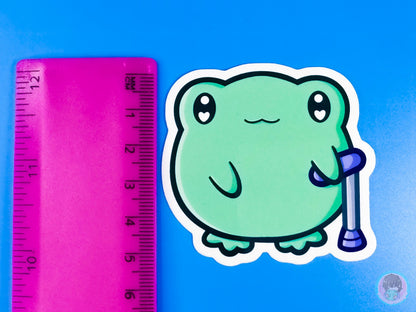 Walking Stick Frog Sticker