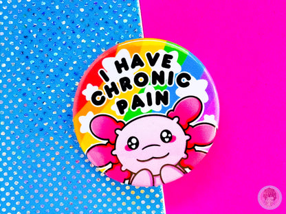 Chronic Pain Pin Button Badge