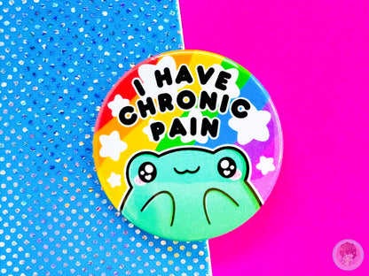 Chronic Pain Pin Button Badge