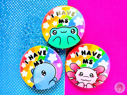 MS Pin Button Badge